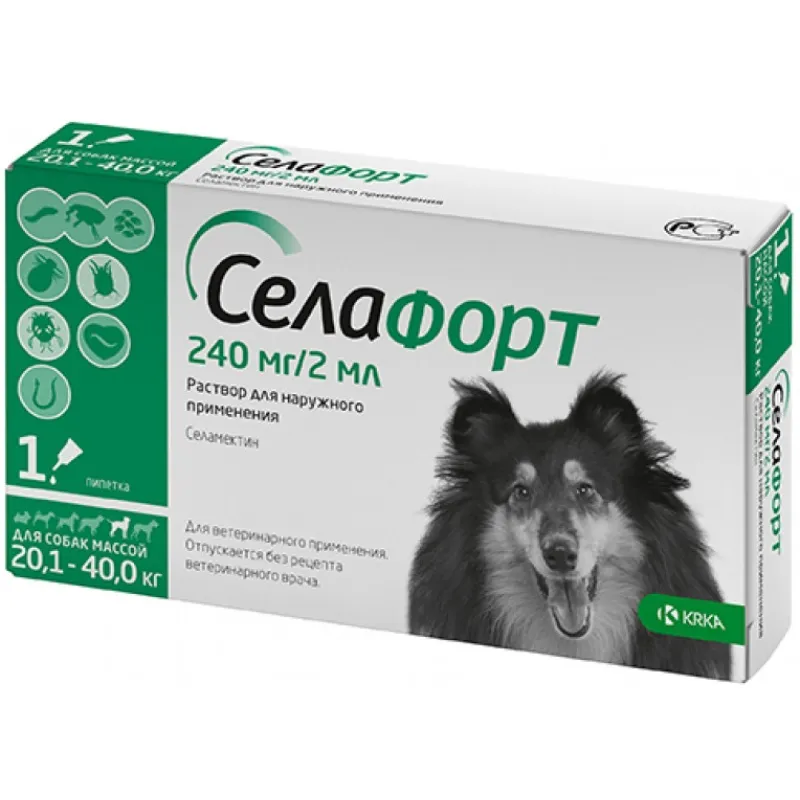 Селафорт 12% для собак 20,1-40 кг